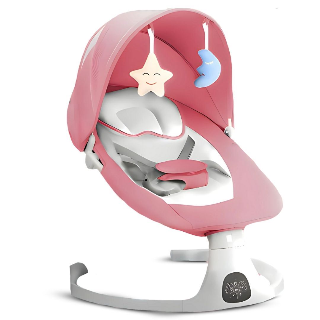 Silla Mecedora Didactica «STAR» con Bluetooth Pink